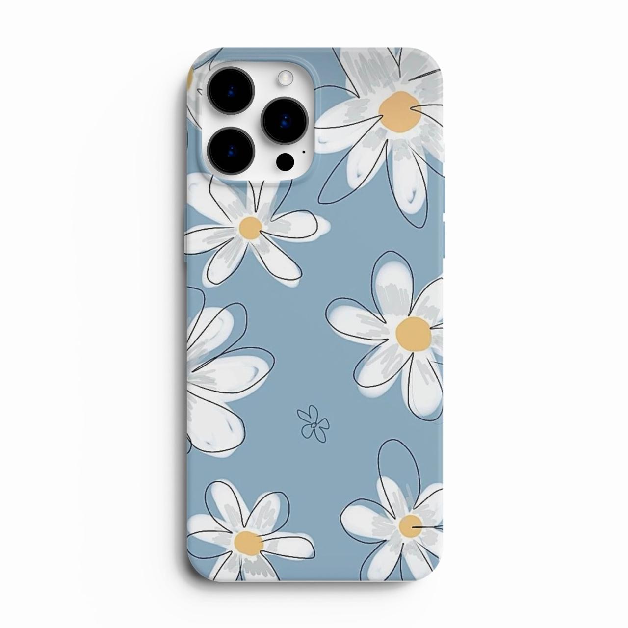 Blue Sunflower Phone Case