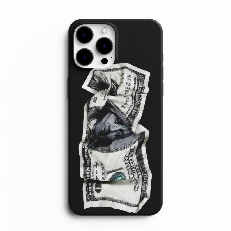 Green Rush – Dollar Aesthetic Glass Phone Case