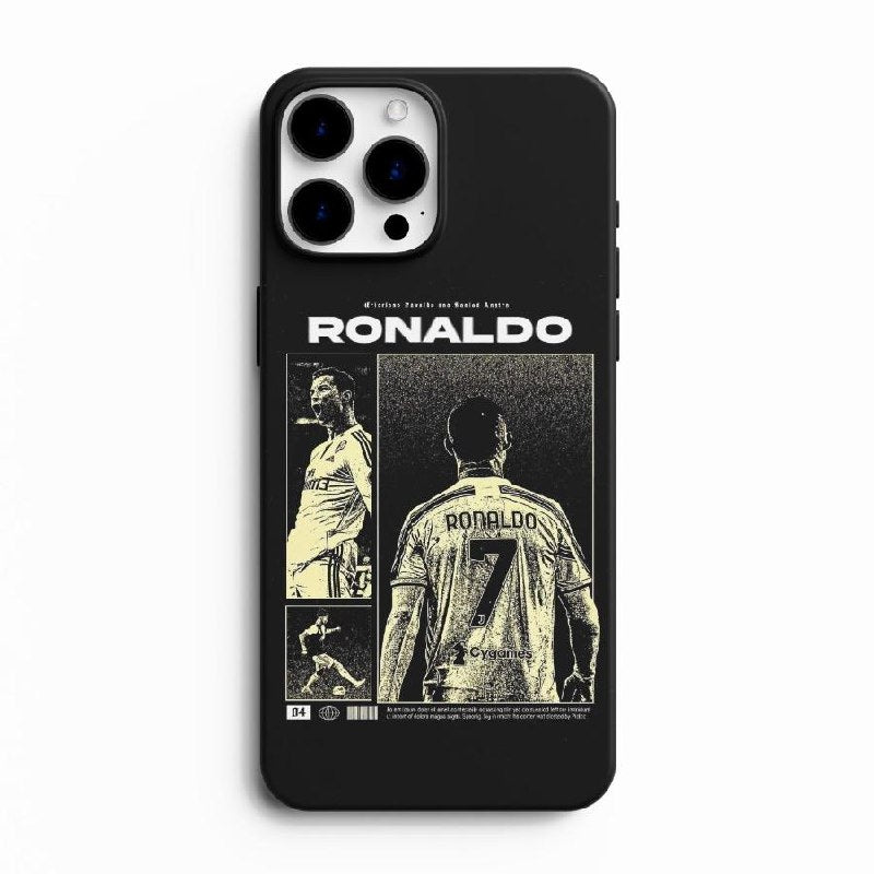 Royal Finish – Ronaldo x Real Madrid Inspired Glass Phone Case