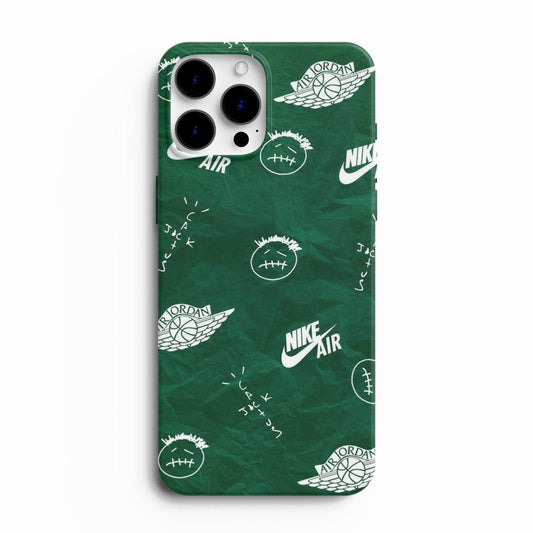 Next Gen Swoosh Inspired Graphic Glass Back Phone Cover