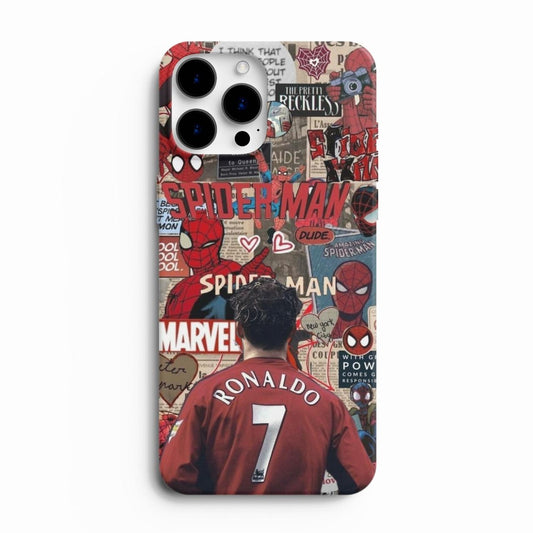 Ronaldo: Webbed Legacy – Designer Glass Case | Glossy Finish
