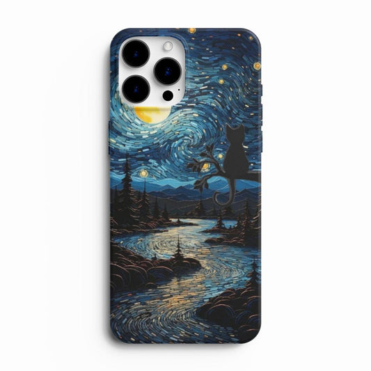 Crystalline Dream – Sleek Glass Case | Glossy Finish