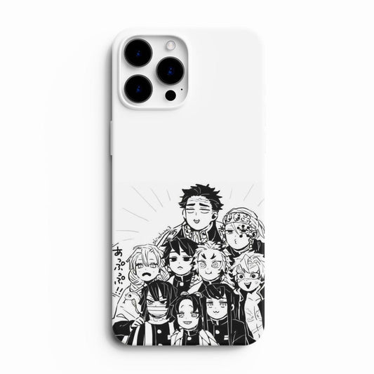 Demon Slayer | Silent Mist Energy Glass Phone Case