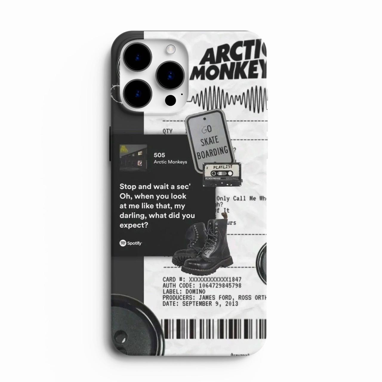 Arctic Monkeys AM Hour Glossy Glass Phone Case Cover