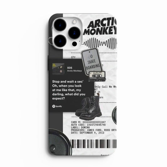 Arctic Monkeys AM Hour Glossy Glass Phone Case Cover