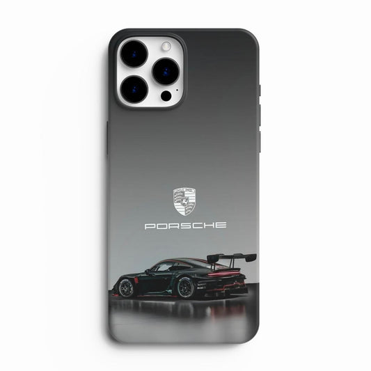 Porsche Inspired Gloss Glass Case – Sleek Racing Aesthetic
