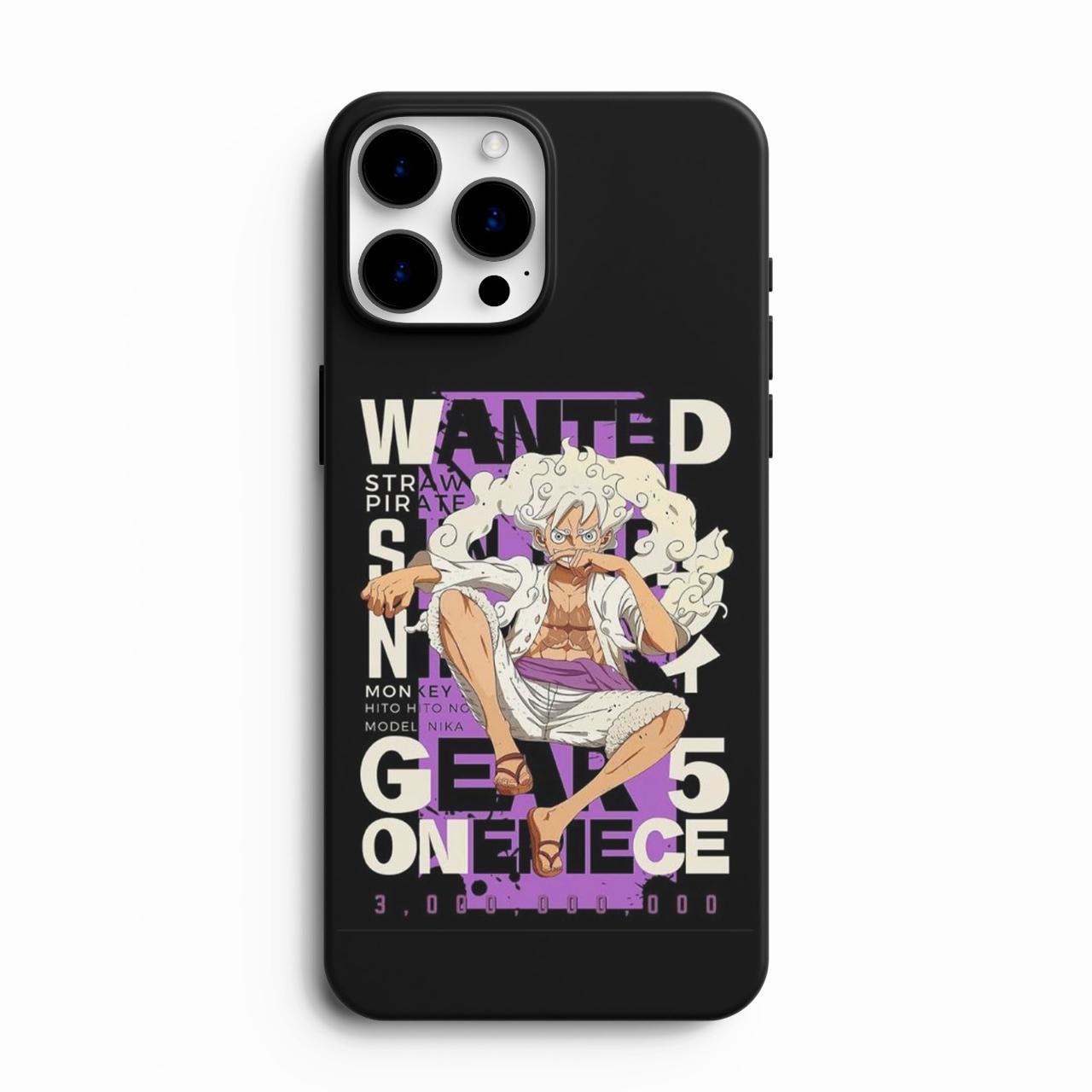 Luffy Bounty Glass Phone Case