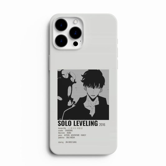 Monarch Polaroid |Solo Levelling| Glass Phone Case