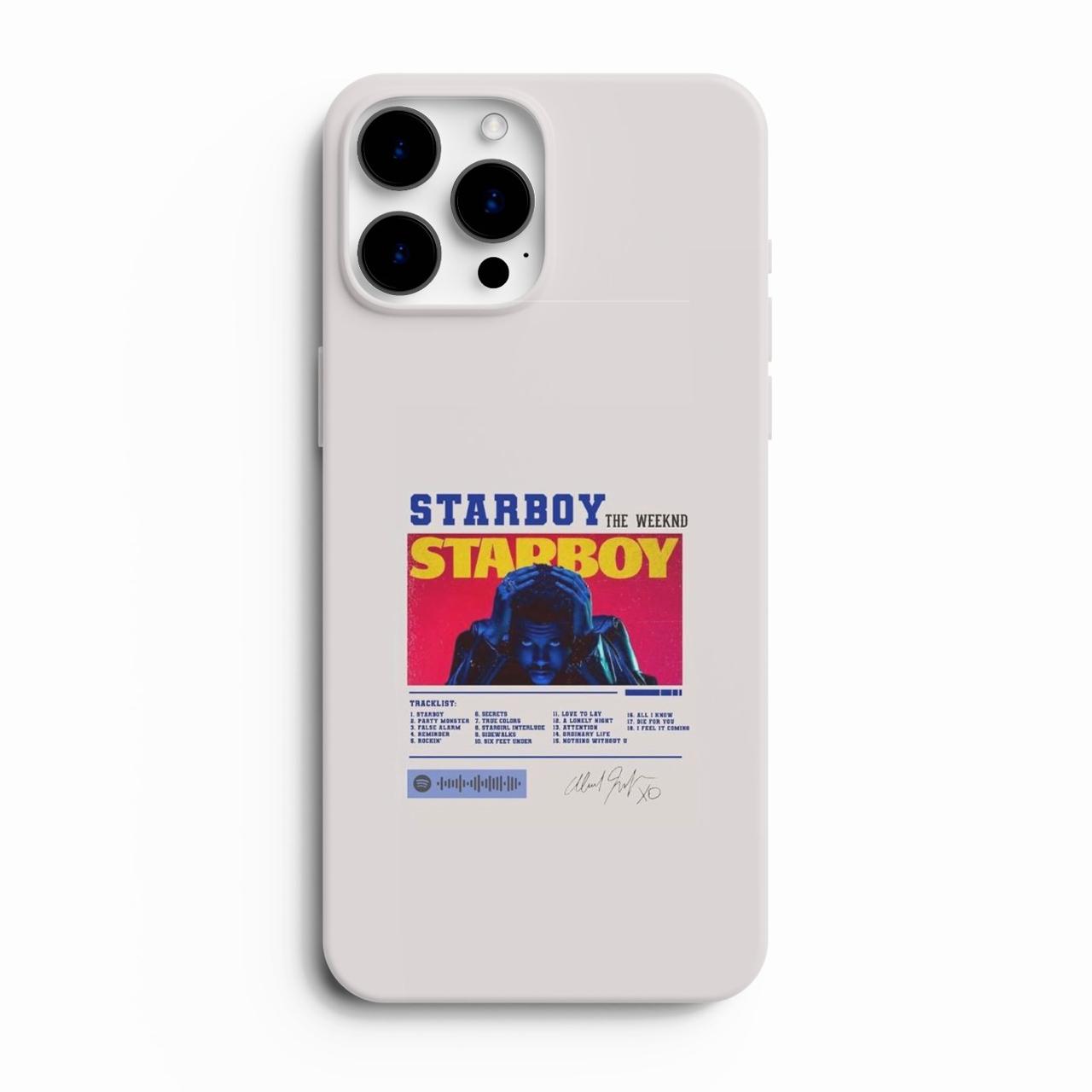 Starboy Polaroid -The Weeknd- Glossy Phone Case