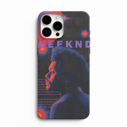 Blinding Lights |The Weeknd| Glossy Phone Case