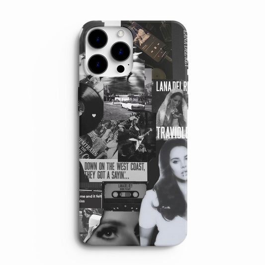 Lana Del Rey West Coast Inspired Phone Case