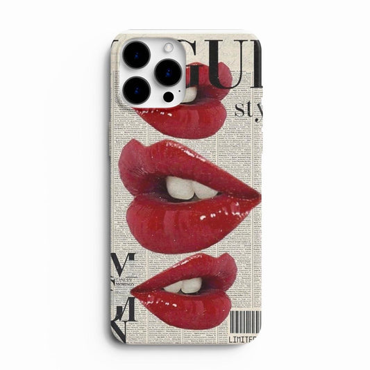 Vogue Inspired Glossy Phone Case