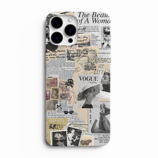 Vogue News Cutting Phone case