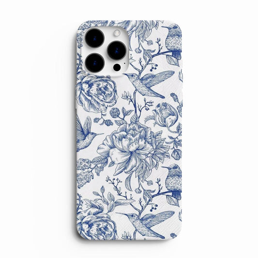 Blue Rose Flower Phone Case