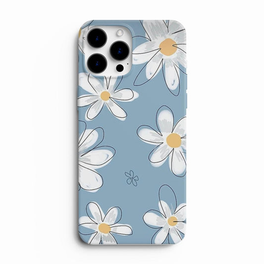 Blue Sunflower Phone Case