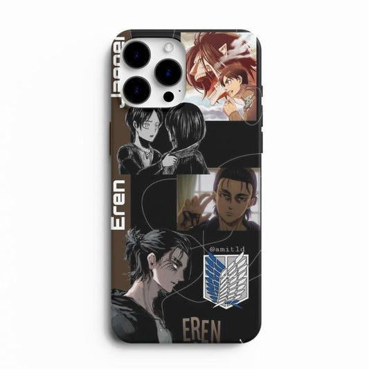 Premium AOT-Inspired Glass Phone Case
