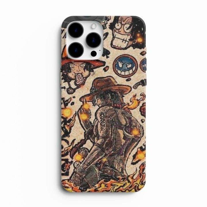 One Piece Glass case - Flame Mode