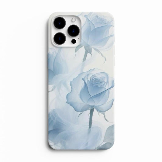 Flower Graphic Glass Phone Case
