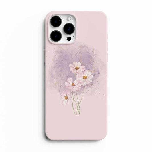 Flower Vibe Glass Phone Case