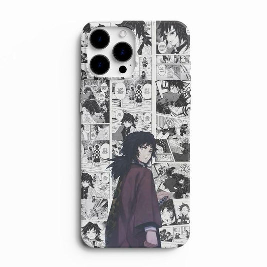 Demon Slayer Giyu Manga Panel Phone Case