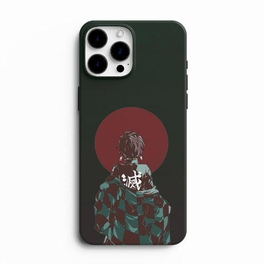 Demon Slayer Tanjiro Themed Phone Case