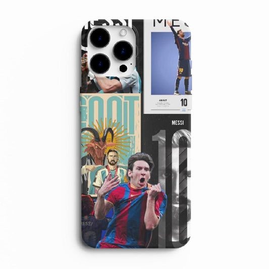 Left Foot Code – Messi Inspired Glass Phone Case